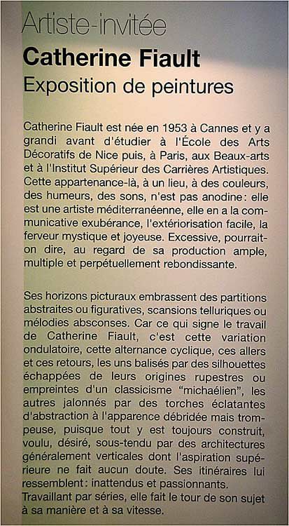 Photos de tableaux exposés au Palais des Arts et du Festival de Dinard pendant l'exposition consacrée aux grand singes.