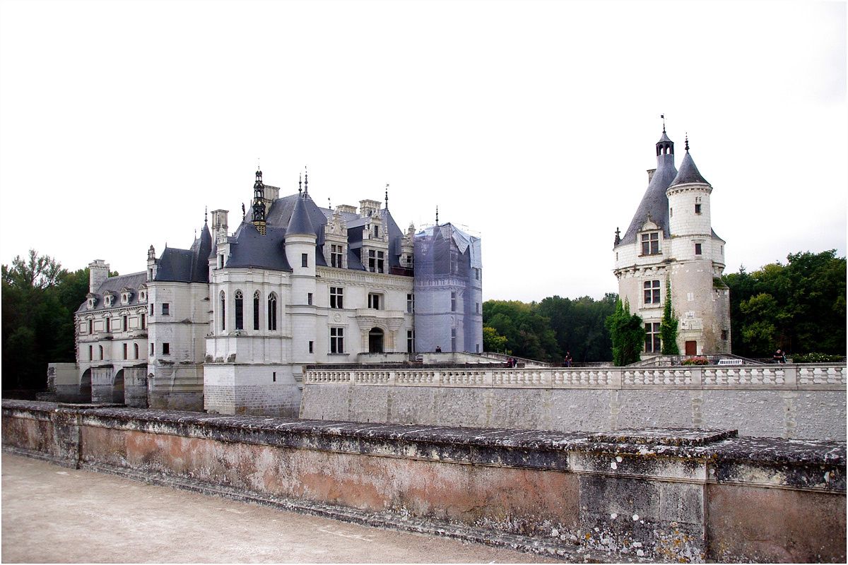 Un petit aperçu du château de Chenonceau.