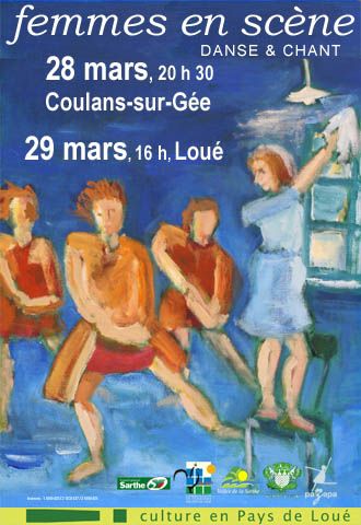 affiche Femmes en scène