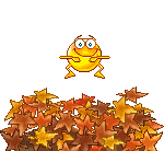 jumping leaves