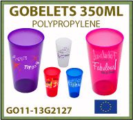Collection de mugs en plastique recyclé, isothermes, avec double paroi, en métal ou en plastique 