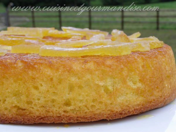 Pour Pierrot! le super gâteau à l'orange au vieux rhum de Guadeloupe