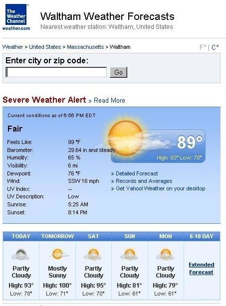 forecast