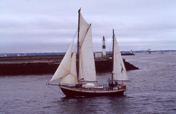 Fête des voiliers, petits et grands, sur la rade de BREST en juillet 2004.
L'année prochaine BREST 2008 !