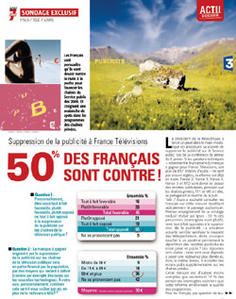 Dossier complet dans Télé 7 jours le 28/01