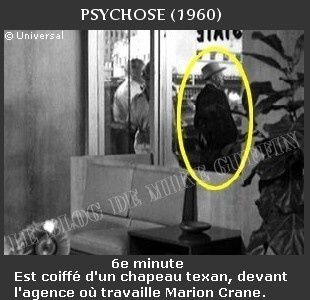 1960-apparition Hitchcock Psychose