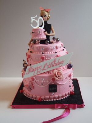 Barbie gâteau Dalloyau