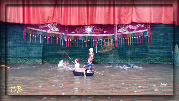 Vietnam - marionnettes sur l'eau