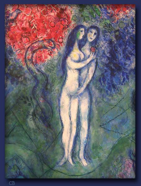 Chagall - Le paradis Chagall - Le paradis