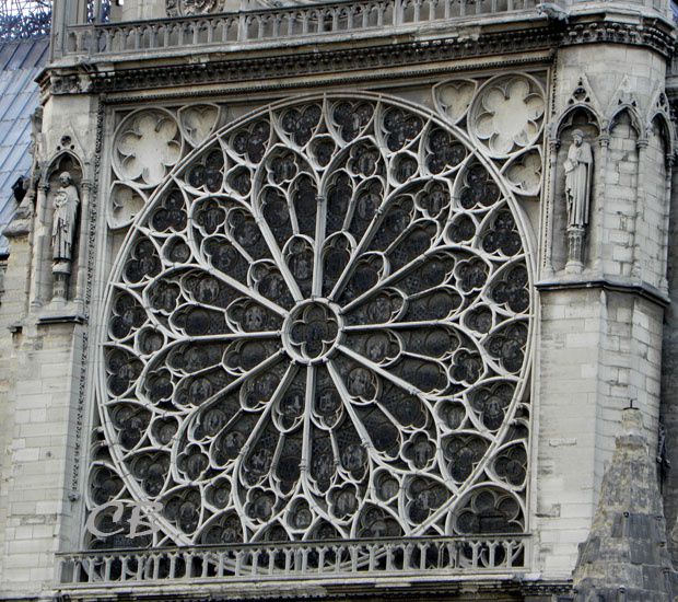Paris Notre-Dame rosace