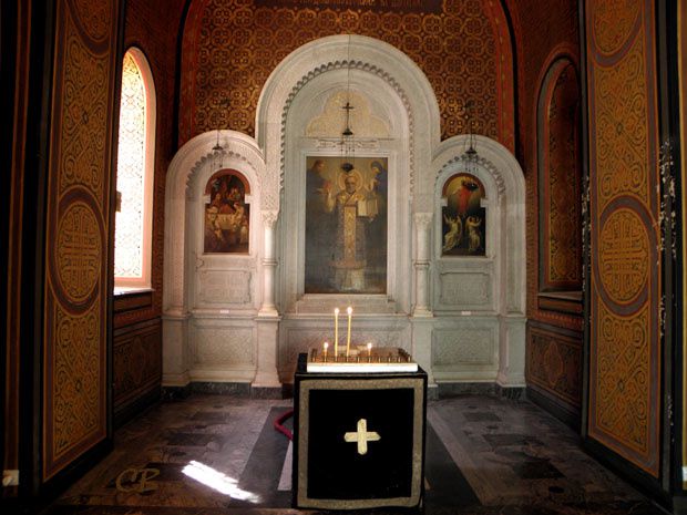 Nice chapelle Tsarévitch Nicolas