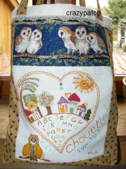 couture_sac_amitié_chouette_coeur_broderie couture_sac_amitié_chouette_coeur_broderie