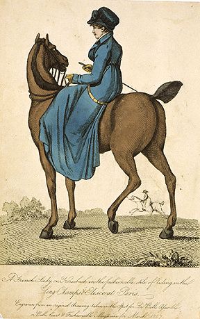 Killerton--French-lady-on-horseback--180