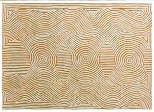Art aborigène George Tjungurrayi Haibrush