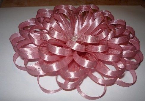 fleur au ruban