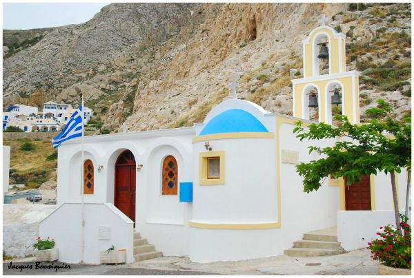 Santorin Kamari blues 3