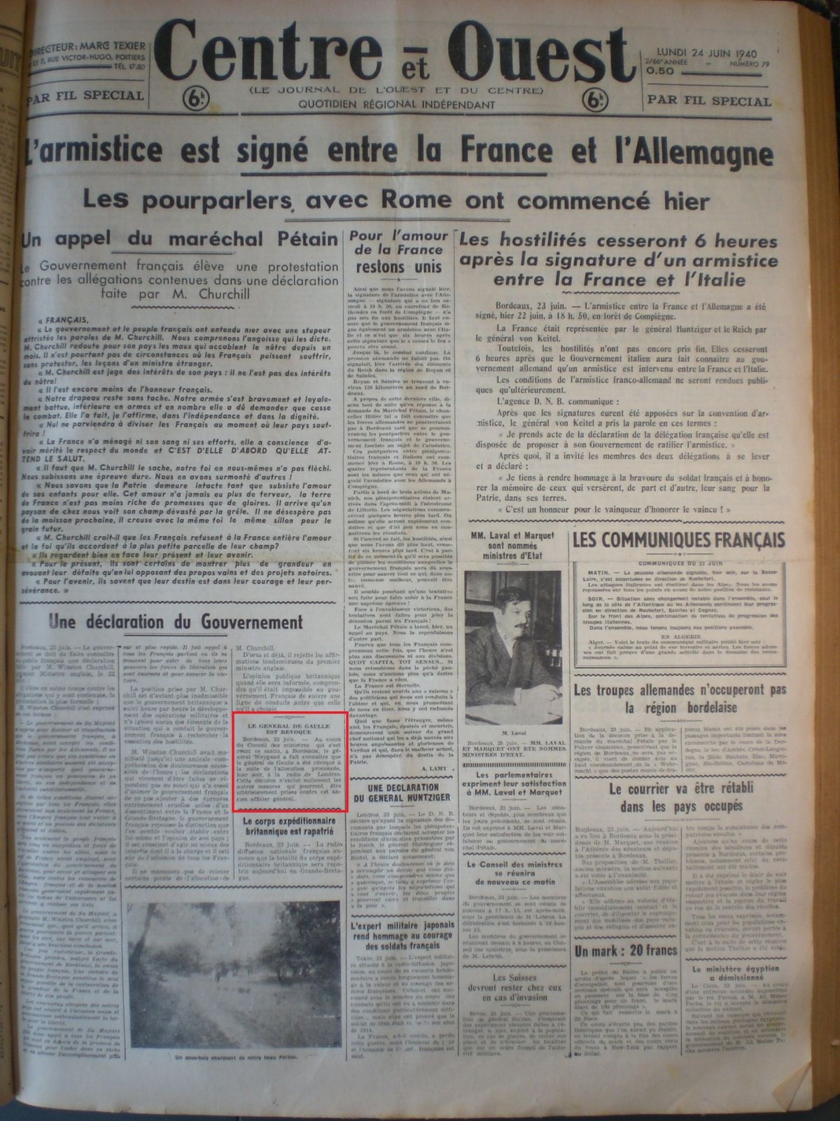 Une-centre-et-Ouest-24-Juin-1940.JPG