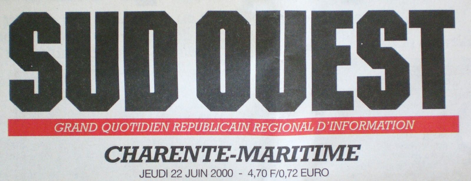 Logo SUD OUEST 2000