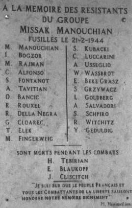 GroupeManouchianMemorial