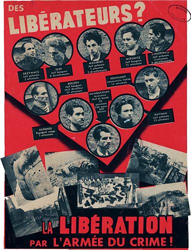 affiche rouge