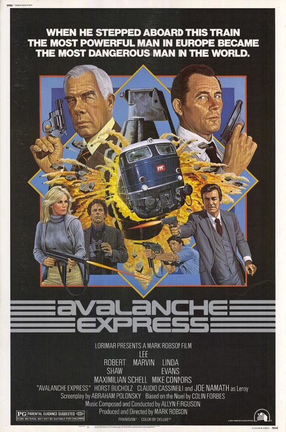 Avalanche express - affiche