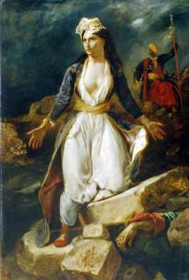 Delacroix la grèce.