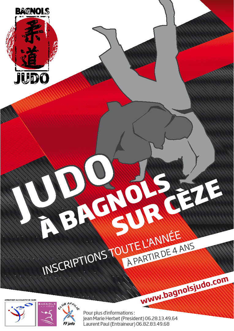 Afficahge Bagnols judo 2011