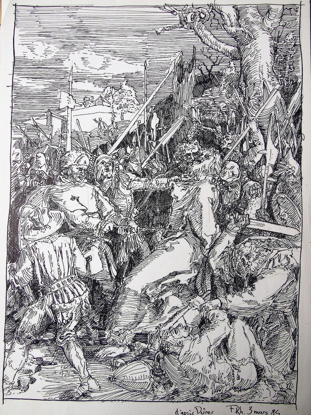 D'après Dürer (1) - Copie