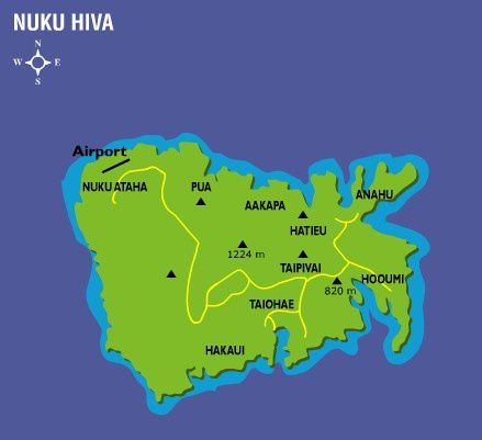 Les Marquises : Nuku HIva - Les Corion Ã  Tahiti