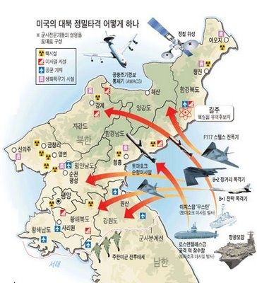 US attack NK map SPARK