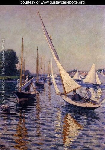 Caillebotte - Régates à Argenteuil