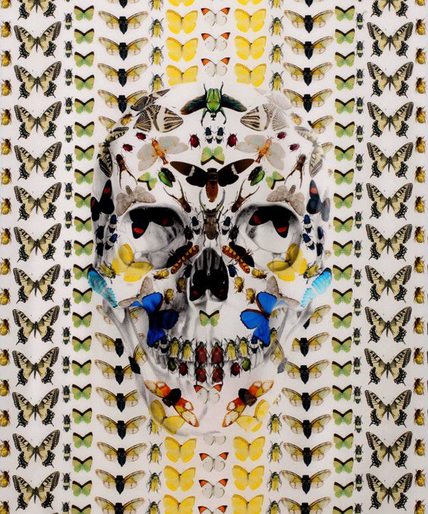 ALEXANDER MCQUEEN & DAMIEN HIRST COLLABORATION / TO CELEBRATE 10TH