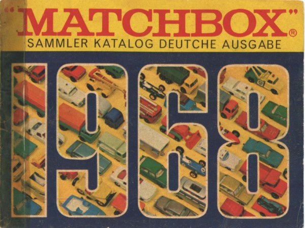 catalogue matchbox 1968 P01 deutsche katalog couverture sam