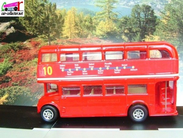 BUS ANGLAIS 2 ETAGES LONDON TRANSPORT OXFORD VIA TRAFALGAR SQUARE CORGI -  car-collector.net: collection voitures miniatures