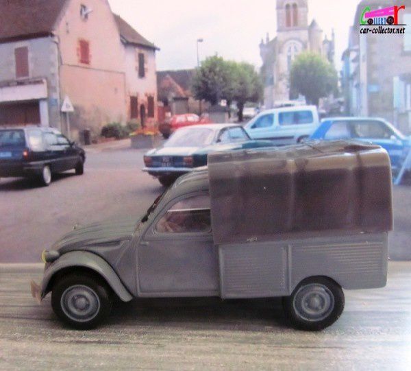 FASCICULE N°26 CITROEN 2CV PICK-UP BACHE 1963 1/43 - car-collector.net:  collection voitures miniatures