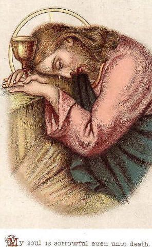 Jésus triste à en mourir, parousie.over-blog.fr