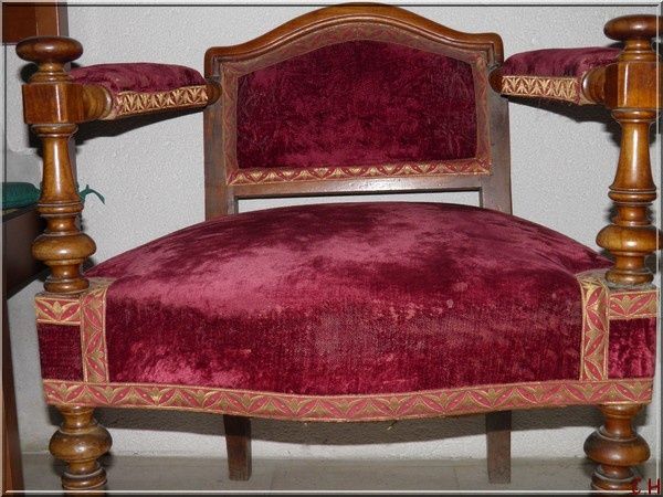 mobilier églis guipry-Fauteuil