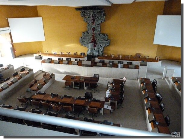 Conseil General 20 Janvier 2012 salle