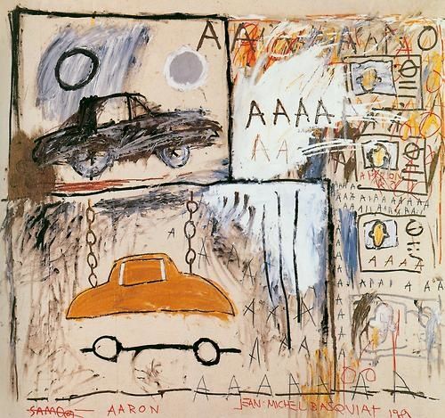 Basquiat 1981 Cadillac-Moon-Jean-Michel-Basquiat