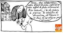 Dessin argent de poche