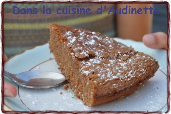 Gateau Au Chocolat Et Jus D Orange Dans La Cuisine D Audinette