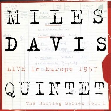 M. Davis Live in Europe 1967, cover