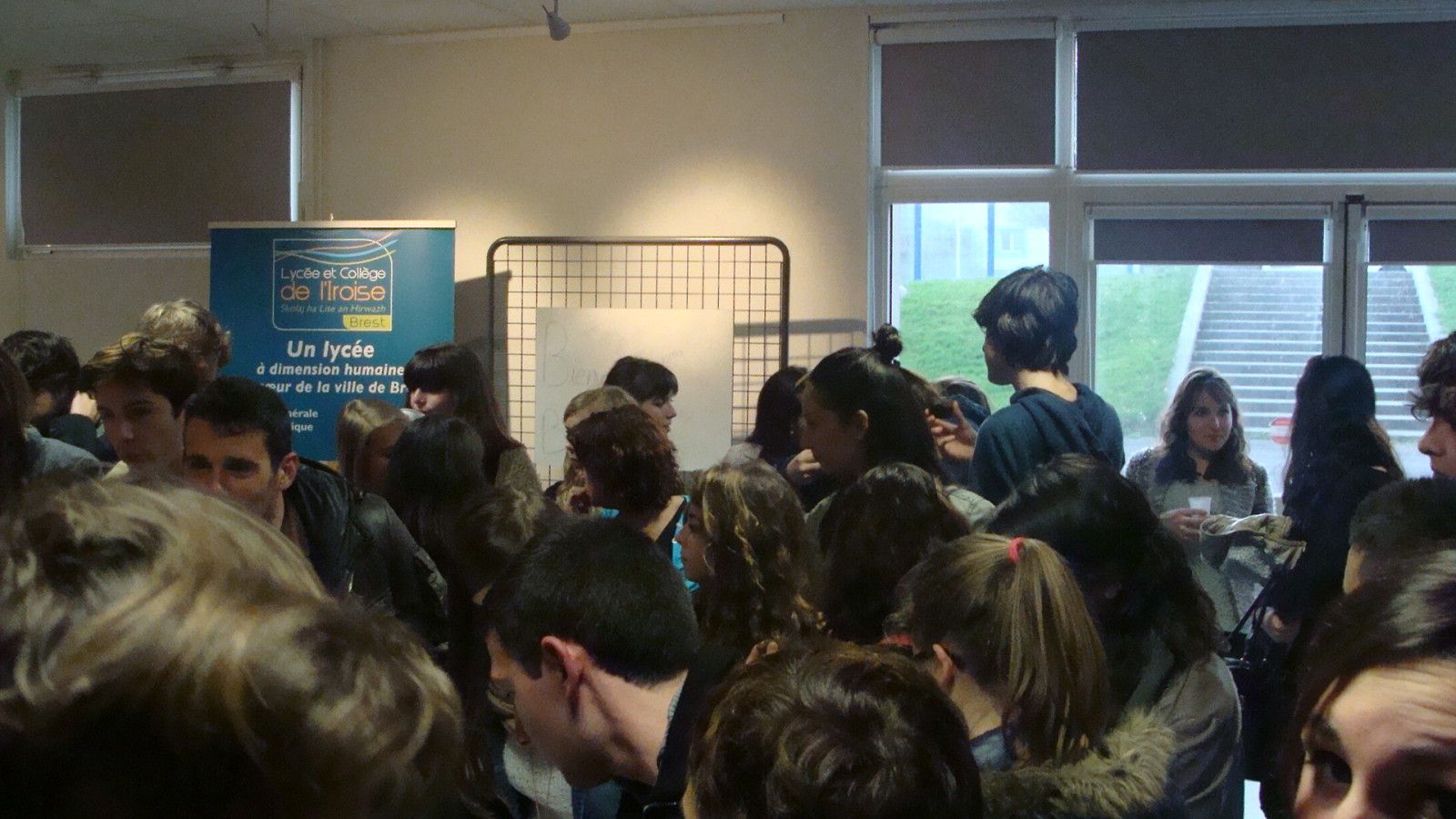 Mars 2013, 39 lycéens livournais du Liceo Cecioni séjournent à Brest chez leurs correspondants de l'Iroise.