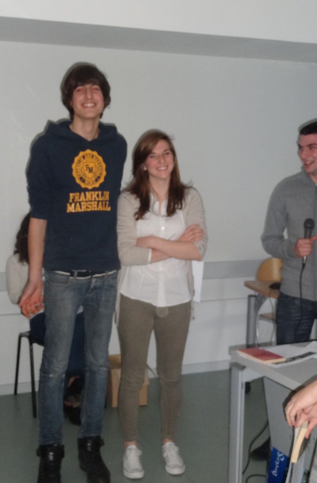 Mars 2013, 39 lycéens livournais du Liceo Cecioni séjournent à Brest chez leurs correspondants de l'Iroise.