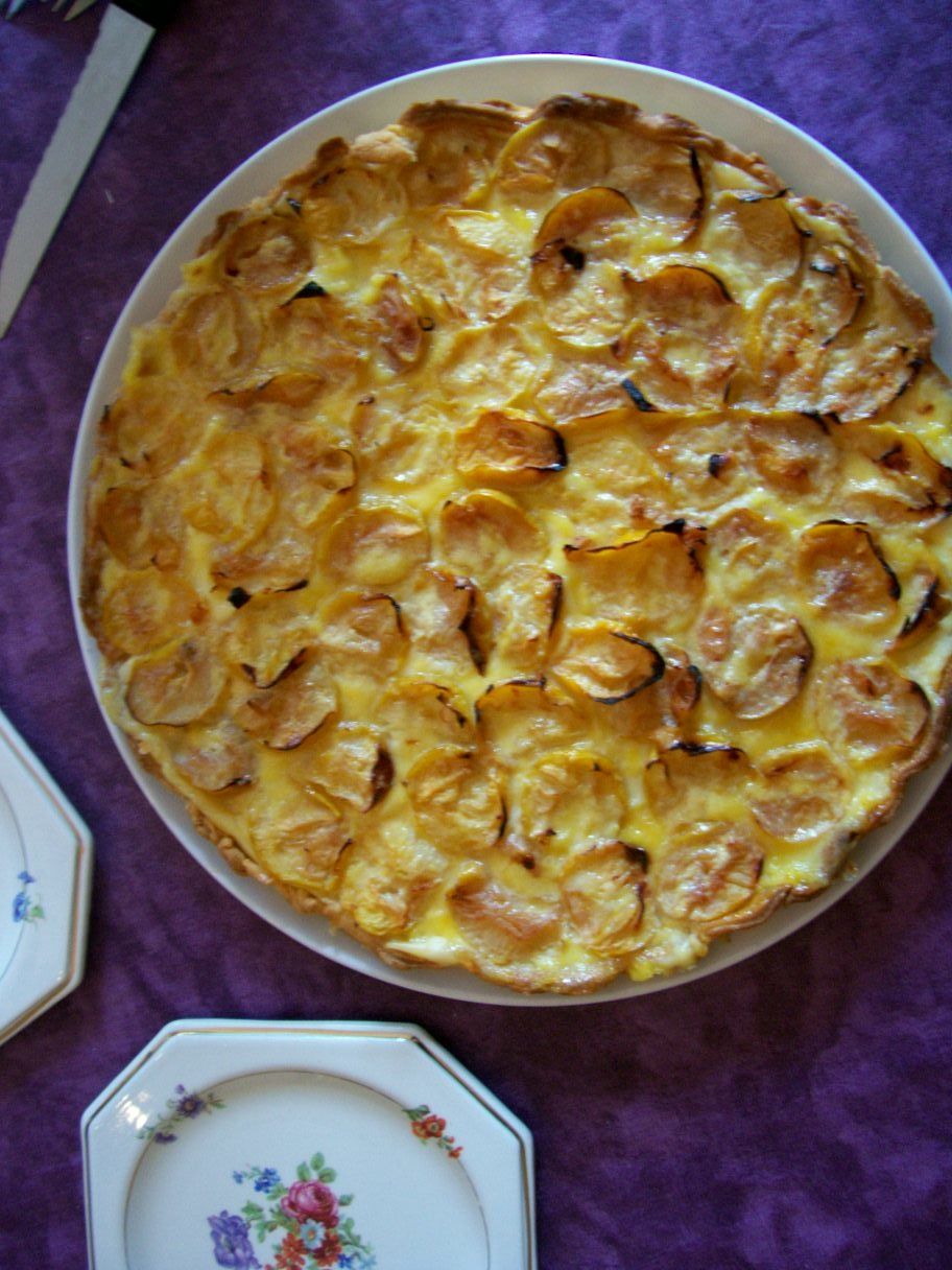Tarte aux mirabelles grand mère