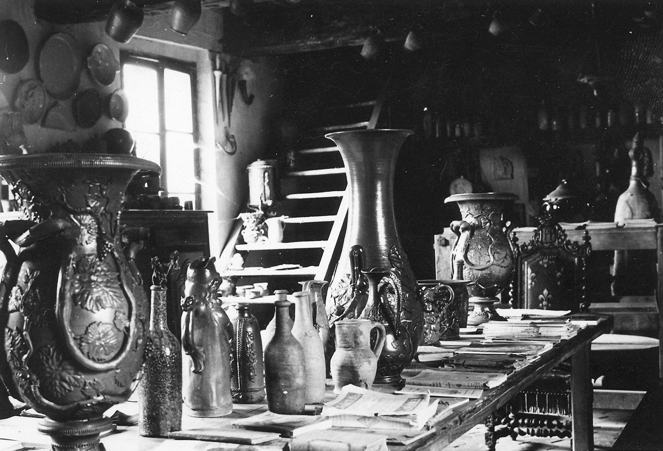 Chez Pierre Pissaref - Photo Christian CARPENTIER 1967