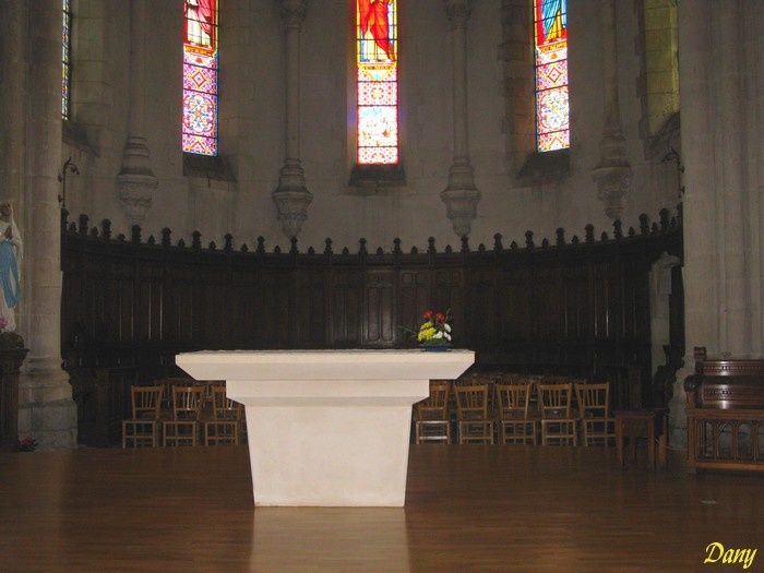 Pays de Loire, La Roche sur Yon, eglise st Andre 