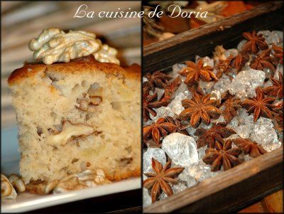 Gateau A La Pomme Et Noix Gateau A La Pomme Et Noix