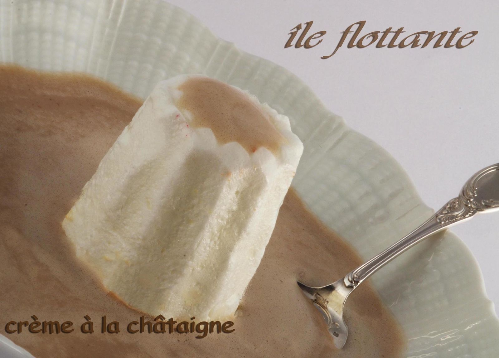 ile flottante crème de marrons ile flottante crème de marrons