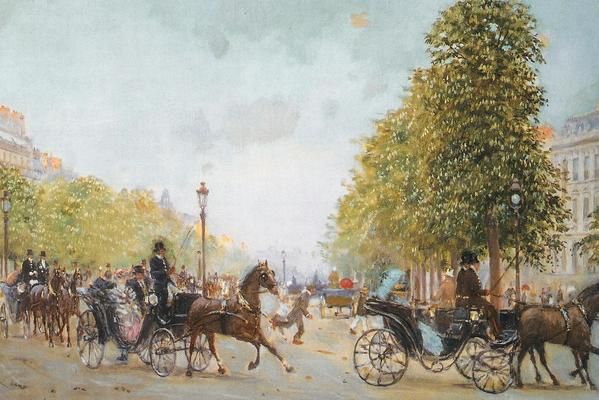 Visite de Paris vers 1900